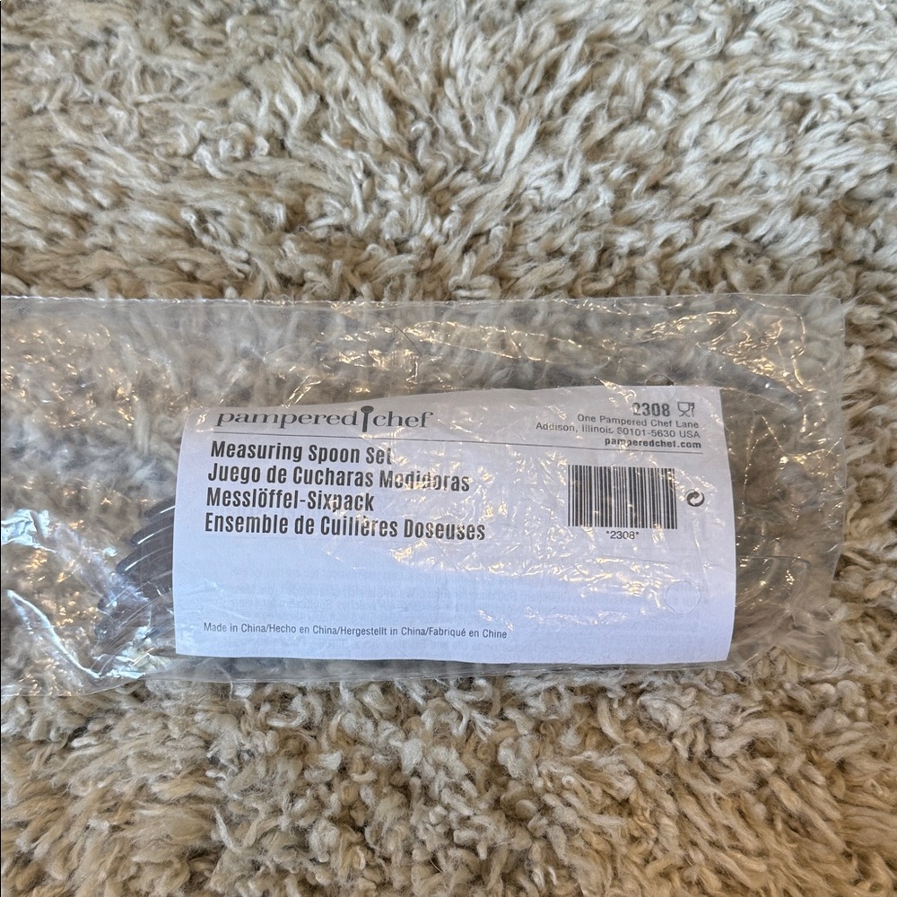 Pampered Chef Measuring Spoon Set